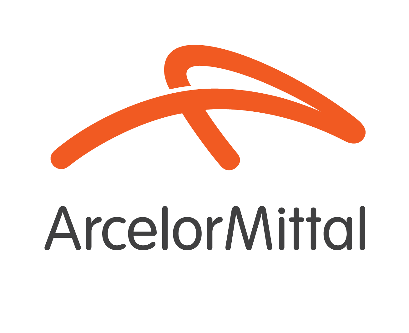 ArcelorMittal logo, a key supplier in the automotive manufacturing industry.