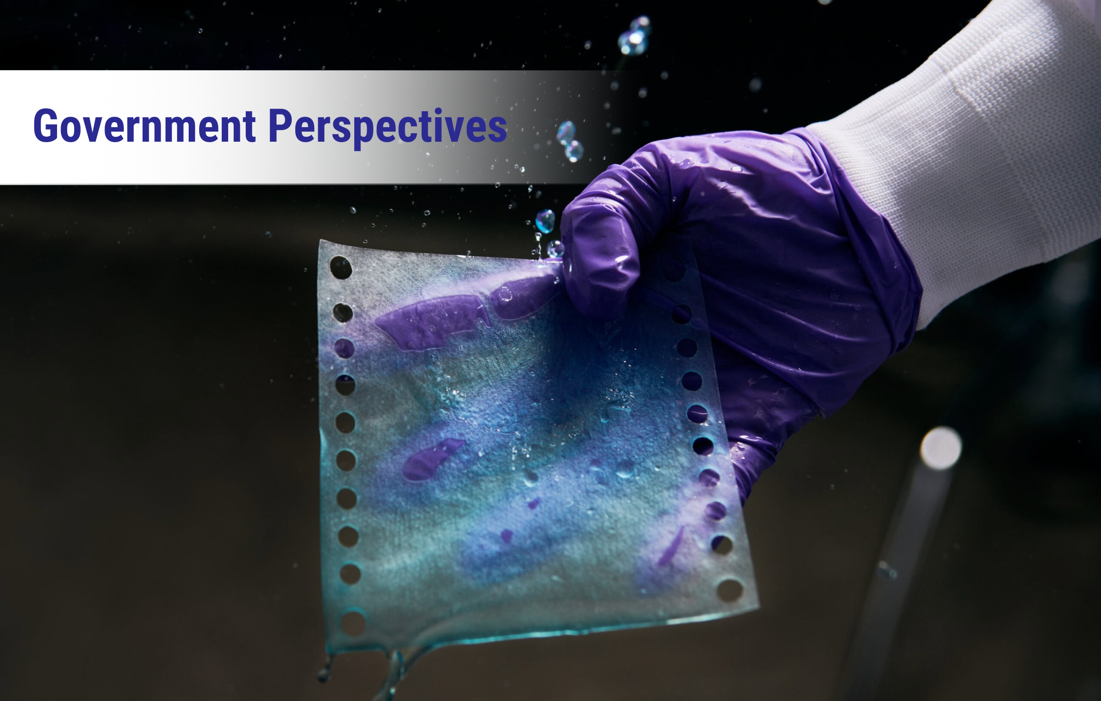 Membrion’s flexible ceramic desalination membranes, shown here, are resistant to harsh industrial wastewater. <em>Credit: Greg Newbloom, Membrion</em>