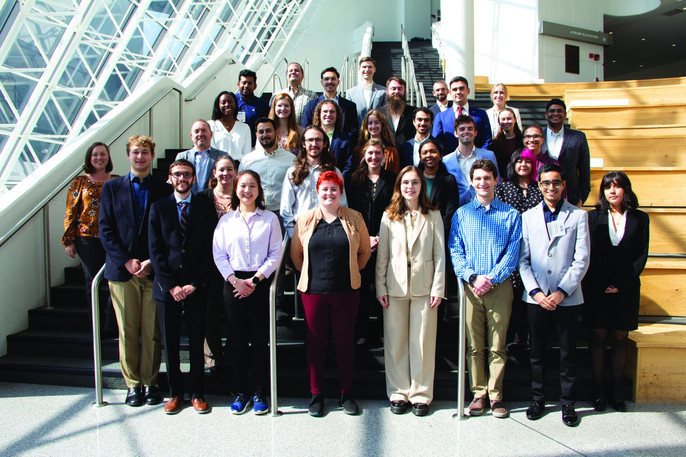 The 2023–2024 PCSA delegates at the PCSA annual meeting in October 2023. <em>Credit: ACerS</em>