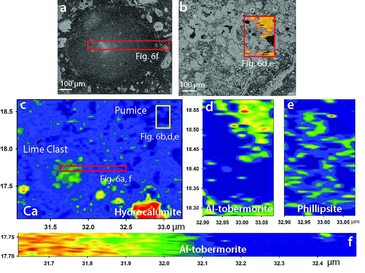 High-resolution microstructure of ceramic materials with TEM and elemental analysis images.