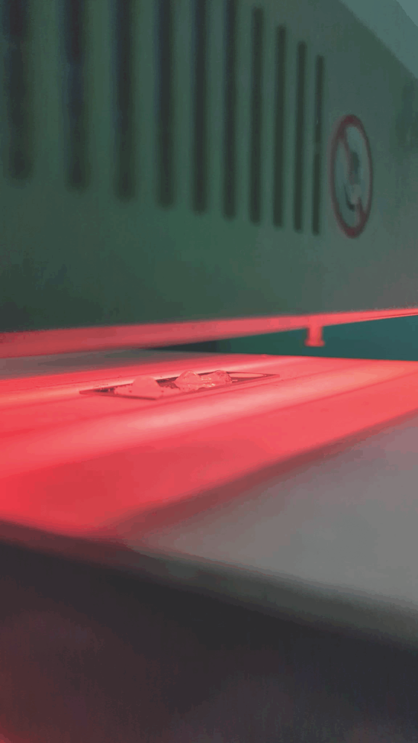 Infrared curing of ceramic slurries consisting of ceramic powders and aluminum dihydrogen phosphate binder.