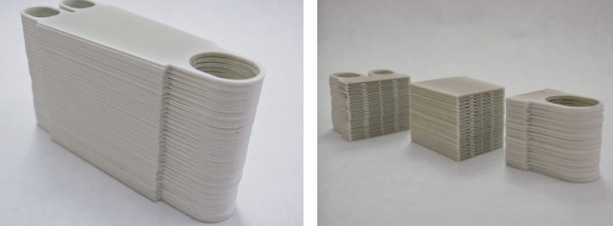 Ceramic 3D printed parts, precise additive manufacturing in ceramics, ceramic 3D printing technology for industry.