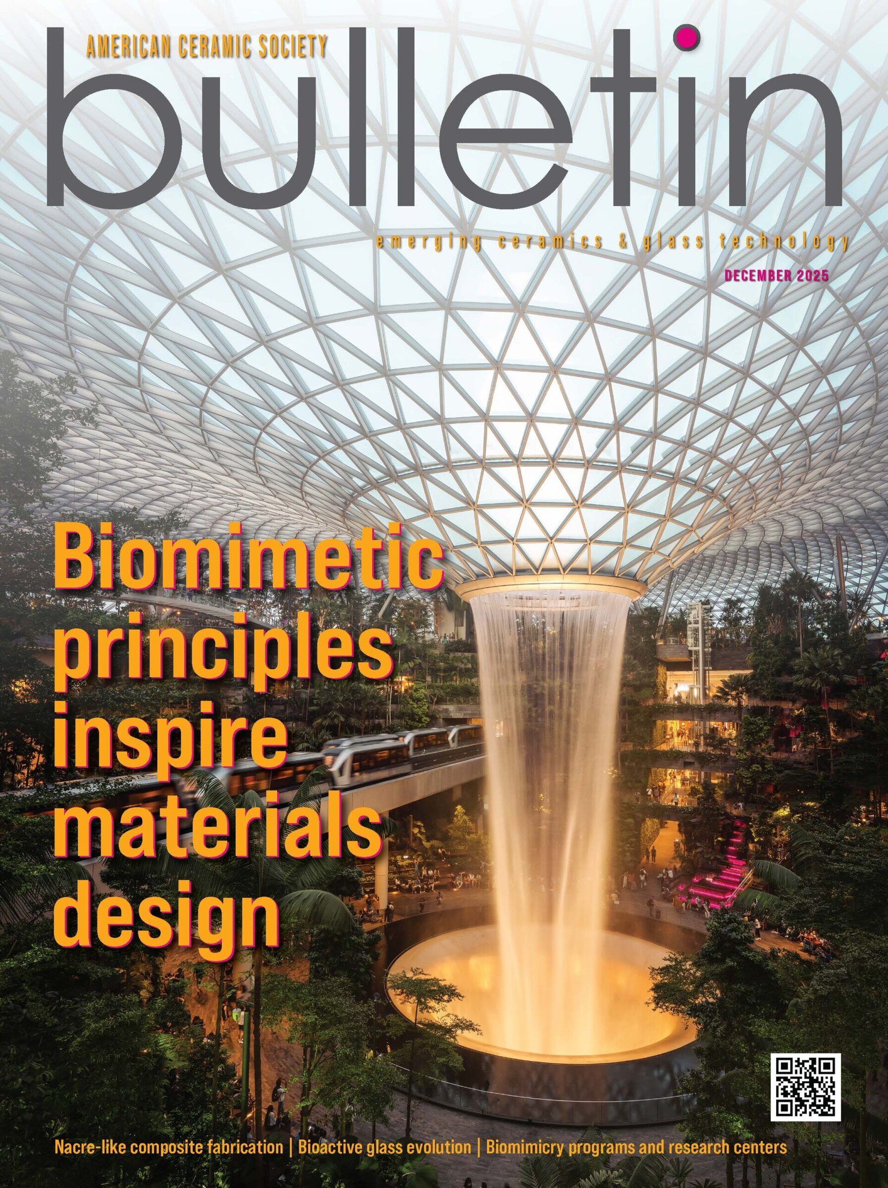 Biomimetic ceramic principles inspire innovative materials and glass design for emerging ceramics technology.