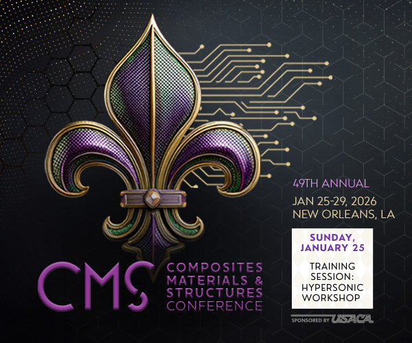 Innovative ceramic conference flyer showcasing advanced composite materials and structures in ceramics.