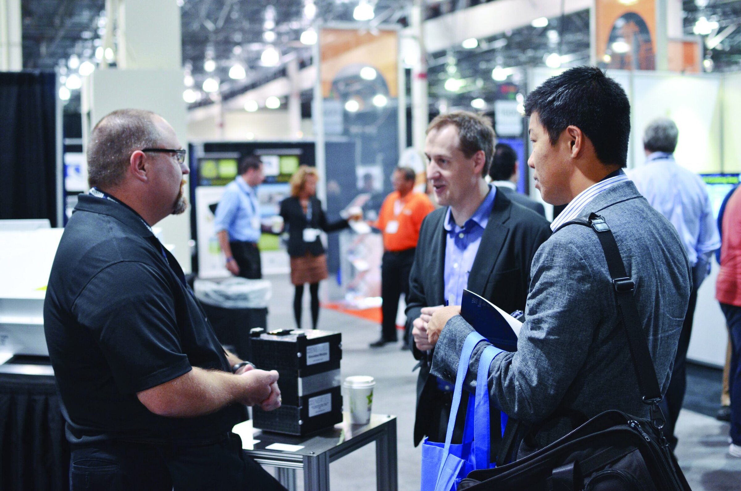Innovative ceramic technology discussion at ceramics conference.