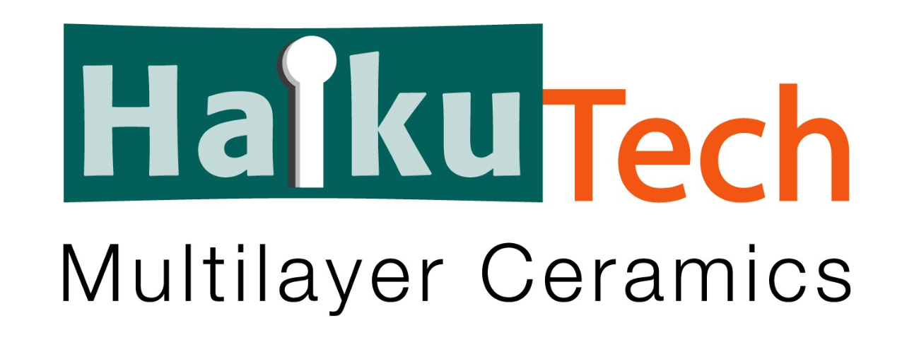 HalkuTech multilyer ceramics logo with text "HalkuTech Multilayer Ceramics" in green, orange, and black colors.